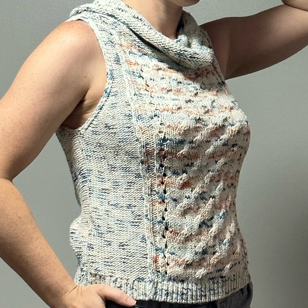Pilcro | Anthropologie Cowneck Knit Sweater Tank